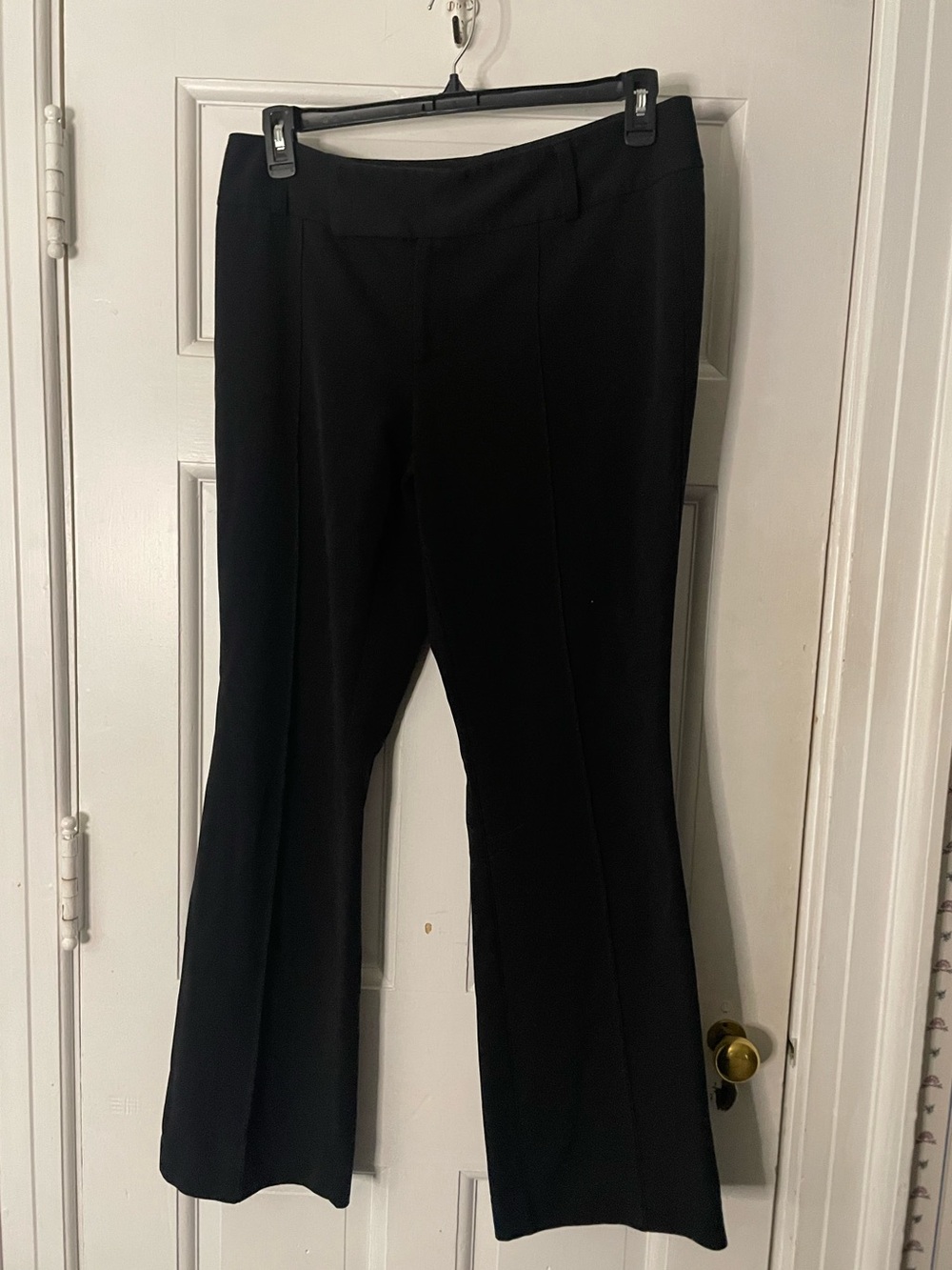 INC International Concepts Black Boot-Cut Dress Pants